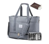 LOVEVOOK Borsa da viaggio da donna impermeabile Weekender Travel Duffel Bag | con scomparto per scarpe, borsa da clinica, per la nascita della mamma, per la sauna, per lo sport, per il viaggio Ryanair