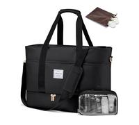 LOVEVOOK Borsa da viaggio da donna impermeabile Weekender Travel Duffel Bag | con scomparto per scarpe, borsa da clinica, per la nascita della mamma, per la sauna, per lo sport, per il viaggio Ryanair