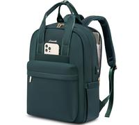 LOVEVOOK Zaino da donna e laptop impermeabile, per la scuola e l'università, con scomparto per laptop, elegante borsa da lavoro e viaggio