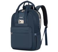 LOVEVOOK Zaino da donna e laptop, per la scuola, per adolescenti, con scomparto per laptop, impermeabile, zaino da viaggio, elegante borsa da lavoro, borsa per la scuola, per università, ufficio