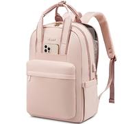 LOVEVOOK Zaino da donna e laptop, per la scuola, per adolescenti, con scomparto per laptop, impermeabile, zaino da viaggio, elegante borsa da lavoro, borsa per la scuola, per università, ufficio