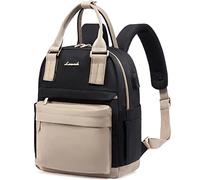 LOVEVOOK - Zaino da donna piccolo, impermeabile, zaino 2 in 1, da città, con porta di ricarica USB, mini zaino da donna, elegante, per il tempo libero, la scuola, i viaggi, il lavoro, 11 pollici,
