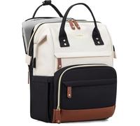 LOVEVOOK - Zaino impermeabile da donna, ragazza, adolescente, con scomparto per laptop da 15,6 pollici e 17,3 pollici, per la scuola, i viaggi, l'università e il lavoro, 15.6inch-Compartiment