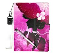 Lovewlb Tablet Custodia per HP Slate 8 Plus LTE Hstnh-H408c Custodia Pelle Stand Case Cover SN