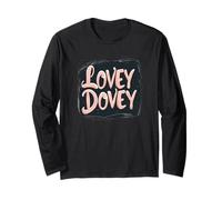 Lovey Dovey Discorso per cuori pieni di amore Maglia a Manica