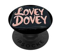 Lovey Dovey Discorso per cuori pieni di amore PopSockets PopGrip Adesivo
