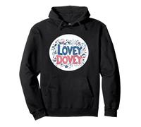 Lovey Dovey Discorso per una dolce espressione Felpa con Cappuccio