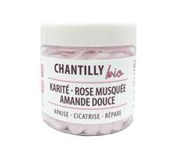 Lov'Frog Chantilly Bio | Cura Viso Corpo e Capelli | Tutti i tipi | Certificato Biologico | Karité, Rosa Muschiata e Mandorla Dolce | Lenisce, Cicatrizza e Nutre, 200 ml