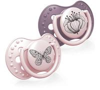 LOVI Botanic 6-18m ciuccio Girl 2 pz