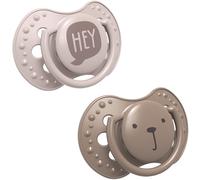 LOVI Hey 6-18m ciuccio Beige 2 pz