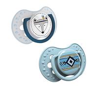 LOVI, Indian Summer, ciuccio dinamico in silicone, ciuccio ortodontico, 2 pezzi, senza BPA, 2 tappi di protezione