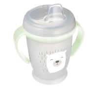 LOVI La Mia Tazza Antigoccia JUNIOR Buddy Bear | 12+ Mesi | 210 ml | Non Irrita le Gengive | Bere senza versare | Beccuccio in silicone morbido | Facile da pulire