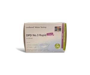 Lovibond DPD3 Rapid 51 12 91BT, Pastiglie Reagenti Per Test Cloro Piscina - 250 Pastiglie
