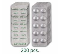 Lovibond RAPID compresse DPD 1 DPD 3 Phenol Red tester acqua selezione...