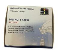 Lovibond Ricambio pastiglia reagente misurazione Cloro Libre DPD 1 Ricarica 250 Ud Rapid/Manuale. 51 13 11bt