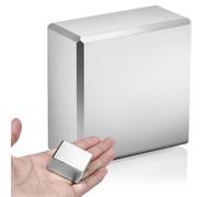 LOVIMAG Magnete forte e resistente, 40 x 40 x 20 mm, magnete al neodimio in terre rare usato per magneti industriali, magneti per sala attrezzi, magneti da cucina, pezzo unico