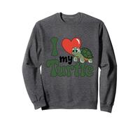 Loving I Love My Turtle Cute for Reptile Moms Dads Felpa