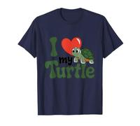Loving I Love My Turtle Cute for Reptile Moms Dads Maglietta