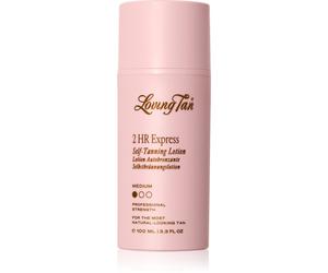 Loving Tan 2 HR Express latte autoabbronzante idratante colore Medium 100 ml