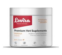 Lovira - probiotici - Snack per cani a supporto della flora intestinale - con batteri intestinali utili, cicoria - per cani con stomaco sensibile e flora intestinale alterata