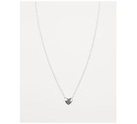 Lovisa - Collana in argento sterling con pendente piccolo a forma di cuore bombato One Size