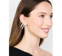 Lovisa - Orecchini a cerchio basic grandi in acciaio inossidabile resistente all'acqua color argento One Size
