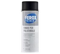 LoviStore 6 Pezzi Ferox Fondo per Polistirolo Aggrappante Bomboletta Spray Isolante 400 ml, Verniciatura, Colore Bianco Superfici Interno/Esterno, Primer Rapida Essicazione Lunga Durata