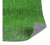 LoviStore Erba Sintetica Prato Erbetta Artificiale Spessore 8mm Rotolo h2Mt Vari Formati Drenante Tappeto Manto Verde Sintetico Tagliabile Resistente per Esterno Balconi Giardino (6x2 mt)