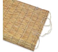LoviStore Tapparella in Bambù, Arella Avvolgibile in Bamboo Tenda da Esterno Ombreggiante a Rullo con Carrucola, Protezione Solare, in Lamella Naturale, Legatura in Nylon, Privacy (150x300 cm)