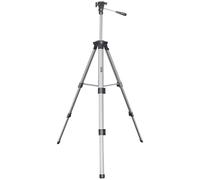 LoviStore Treppiede Compatto per Livella, Cavalletto, Supporto a tre gambe, Base Stabilizzante in Alluminio Anodizzato con Sistema a Cremagliera, Altezza Regolabile, Pratico, Salvaspazio, Portatile