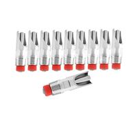LOVIVER 10 Pezzi Abbeveratoio Automatico per Suini con Capezzoli, Alimentatore Automatico per Suini, cap di Rame, Tappo Pp