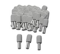LOVIVER 100 pezzi perni di supporto per mensole, perni di supporto per mobili in laminato, staffa per mensole per libreria, bagno, armadio, cucina, vetrina