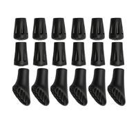 LOVIVER 18 pezzi di tappi per punte di bastoni da passeggio, accessori professionali, pratici, premium, sostituiscono direttamente i protettori per punte di