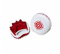 LOVIVER 2 Pezzi Bersagli Curvi Focus Mitts Pao Allenamento Colpitori in PU EPE con Assorbimento Impatti per Timing E Controllo Adatti a Palestra Esercizi Muay Thai, Rosso