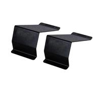 LOVIVER 2 Pezzi Blocchi a Cuneo in Acciaio per Squat Tavole inclinate, allungatori per Polpacci Leggeri, Talloni sollevati per Squat per Fitness, Palestra, 30 Gradi