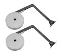 LOVIVER 2 pezzi Cerniere per scatola dei giocattoli Supporto per coperchio a chiusura ammortizzata Cerniere per cassettiera Rallenta Facile da installare