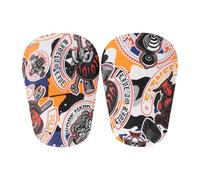 LOVIVER 2 Pezzi Mini Parastinchi da Calcio Parastinchi Polpaccio Parastinchi Piccoli Accessori Attrezzatura da Calcio Manicotti per Bambini E Adulti, S