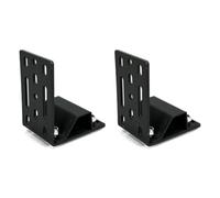 LOVIVER 2 Pezzi Staffa di Montaggio Compatto Supporto Laterale Rinforzato Kit per Campeggiatori , Stile C