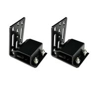 LOVIVER 2 Pezzi Staffa di Montaggio Compatto Supporto Laterale Rinforzato Kit per Campeggiatori , Stile F