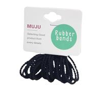 LOVIVER 20 fasce per capelli, elastici per capelli, ferma coda di cavallo, elastici per capelli a spirale per uomini, ragazze, capelli spessi e ricci, Nero