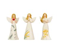 LOVIVER 3X Statuette di Angeli, sculture di Sorelle, Amiche, Statuette da scrivania da Collezione, dell'amicizia tra Ragazze per Il Soggiorno