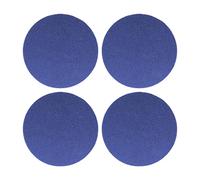 LOVIVER 4 Pezzi tamponi Rotondi per Pavimenti 16,5 cm tamponi per la Pulizia del Pavimento per Pavimenti in parquet di Piastrelle in Legno Duro e Altri, Blu