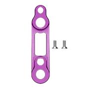 LOVIVER Adattatore convertitore per Freno a Disco per Bici da Strada, Adattatore di Montaggio per Pinza Freno a Disco per Equitazione all'aperto in Lega, Viola 5.2x1.2x1cm