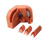 LOVIVER Affilatrice per trapani Accessori per rettifica Affilatrice per trapani professionale versatile a forma di V portatile e robusta con 3 blocchi di