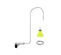 LOVIVER Aiuto per L'allenamento da Badminton, Assistente Individuale, Auto-Allenamento, Pratico, Rimbalzi con Volano, Portatile, per Fitness a Casa, Parch, Style a