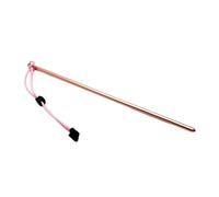 LOVIVER Asta da Immersione Subacquea con Vibratore Subacqueo Pollici, Multifunzionale con Cordino, Accessori per Immersioni, Oro Rosa