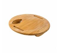 LOVIVER Balance Board Tavola Propriocezione Pedana Instabile Disco Equilibrio in Legno di Quercia E Acero per Allenare Core Gambe E Postura Adatta per Bambini Adulti Principianti Palestra in Casa