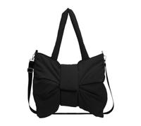 LOVIVER Borsa a tracolla alla moda, borsa a tracolla per tutti i giorni, vacanza, strada, lavoro, festa, Nero