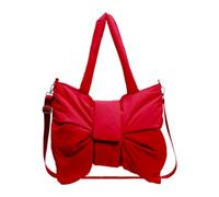 LOVIVER Borsa a tracolla alla moda, borsa a tracolla per tutti i giorni, vacanza, strada, lavoro, festa, Rosso