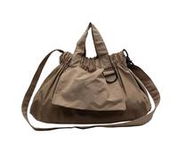 LOVIVER Borsa a tracolla, borsa per le vacanze, per andare al lavoro, per feste, regalo di, Cachi